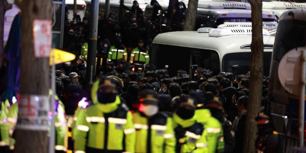 South Korean President Yoon arrested on insurrection charges